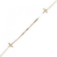 ティファニー Tスマイル ブレスレット