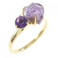 K18YG アメジスト リング