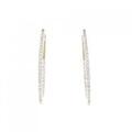 K18YG ダイヤモンド ピアス 1.10CT