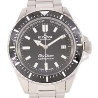 【新品】エドックス 80120?3NM?NIN スカイダイバーネプチュニアン 自動巻