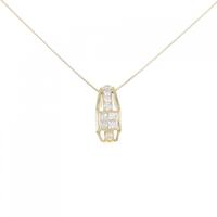 K18YG ダイヤモンド ネックレス 0.70CT