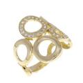 K18YG ダイヤモンド リング 0.30CT