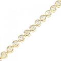 K18YG/K18WG ダイヤモンド ブレスレット 1.50CT