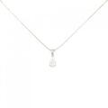 PT ドロップ ダイヤモンド ネックレス 0.382CT