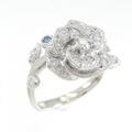 PT ローズ ダイヤモンド リング 0.26CT