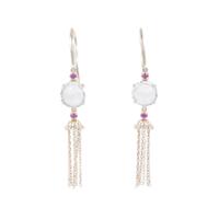 18KPG フローライト ピアス