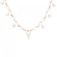 K18PG ダイヤモンド ネックレス 2.05CT
