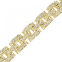 K18YG ダイヤモンド ブレスレット 3.00CT