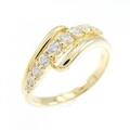 K18YG ダイヤモンド リング 0.30CT