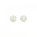 K18WG ダイヤモンド ピアス 1.00CT