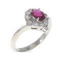 PT ルビー リング 0.51CT