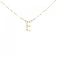 アーカー イニシャル ネックレス 0.05CT