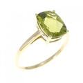 K18YG ペリドット リング 2.50CT