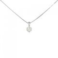 PT ソリティア ダイヤモンド ネックレス 0.518CT