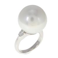 PT 白蝶パール リング 16.1mm