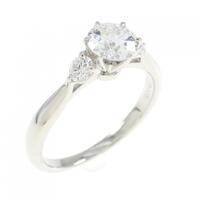PT ダイヤモンド リング 0.501CT F VVS1 VG