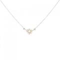 アガット ダイヤモンド ネックレス 0.09CT