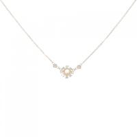 アガット ダイヤモンド ネックレス 0.09CT