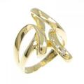 K18YG ダイヤモンド リング 0.02CT