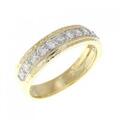 K18YG/PT ダイヤモンド リング 0.52CT