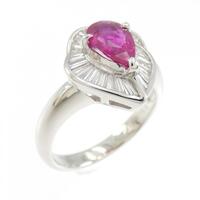 PT ルビー リング 1.09CT