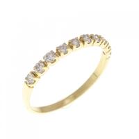 K18YG ダイヤモンド リング 0.20CT