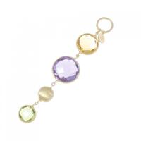 750YG カラーストーン ペンダント