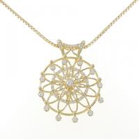 タサキ 観覧車 ネックレス 2.00CT