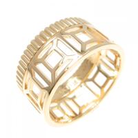 ブシュロン キャトル ラディアント オープンワーク リング