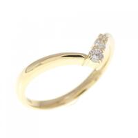 K18YG ダイヤモンド リング 0.08CT