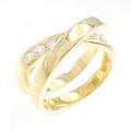 K18YG ダイヤモンド リング 0.52CT