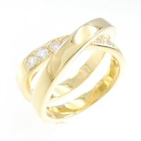 K18YG ダイヤモンド リング 0.52CT