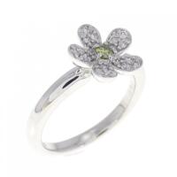 ポンテヴェキオ フラワー ダイヤモンド リング 0.05CT