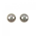 PT 黒蝶パール ピアス 10mm