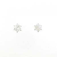 【リメイク】PT ダイヤモンドピアス 0.325CT 0.336CT I I1 GOOD