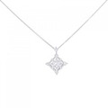 【リメイク】プラチナダイヤモンドネックレス 0.313CT D SI1 VG