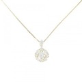 【新品】K18YG ダイヤモンド ネックレス 0.265CT H SI2 Good