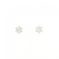 【新品】PT ソリティア ダイヤモンド ピアス 0.343CT 0.338CT G SI2 GOOD