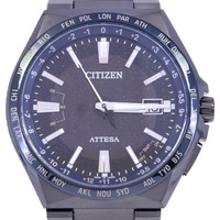 【新品】シチズン アテッサ・35th Anniversary 電波時計 H145-A19D102/CB0217-71E TI ソーラークォーツ