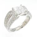 PT ダイヤモンド リング 1.23CT