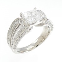 PT ダイヤモンド リング 1.23CT