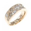 K18PG ダイヤモンド リング 1.12CT