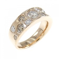 K18PG ダイヤモンド リング 1.12CT
