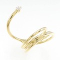 K18YG ダイヤモンド リング 0.152CT