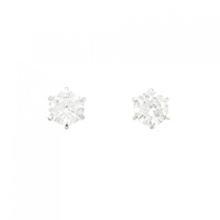 【リメイク】PT/ST ダイヤモンド ピアス 0.717CT 0.757CT D SI2 VG