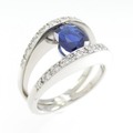 PT サファイヤ リング 1.420CT