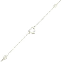 ティファニー バイザヤード オープンハート ブレスレット