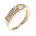 K18PG ダイヤモンド リング 0.14CT