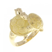 K18YG タートル リング
