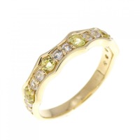 K18YG トルマリン リング